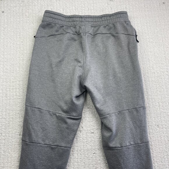 Under Armour Sweatpants Mens L Grey Hockey Coldgear Fitted Fleece Drawstring - Picture 8 of 9